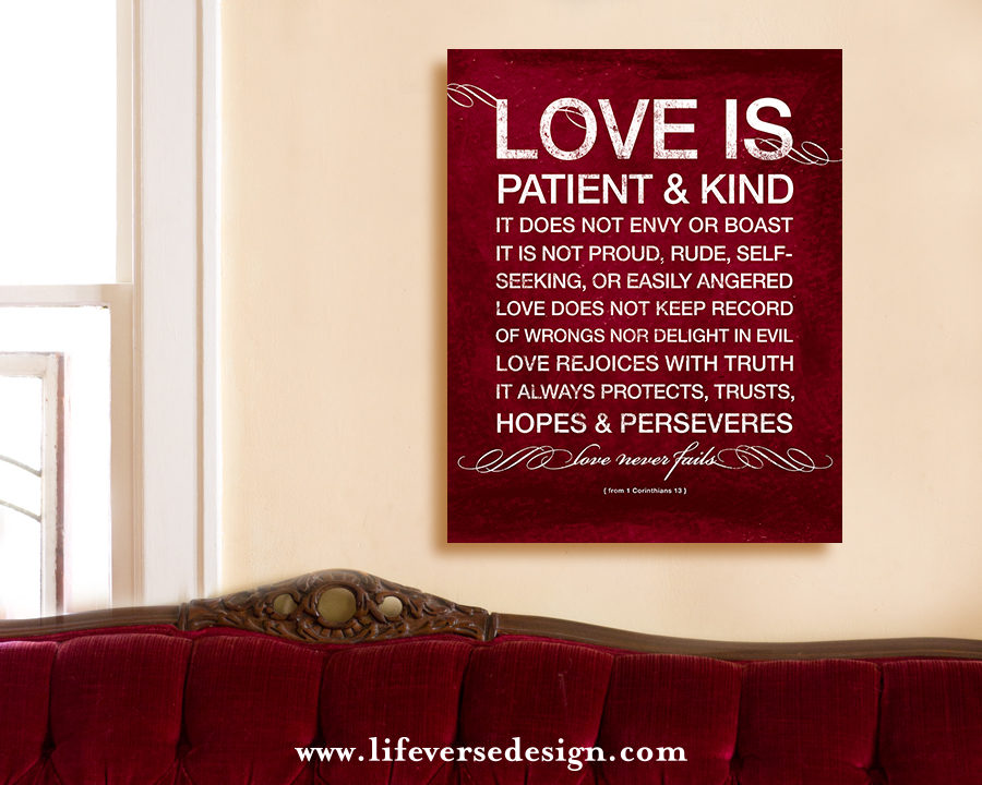 1 Corinthians 13 — LOVE IS PATIENT - Image 3