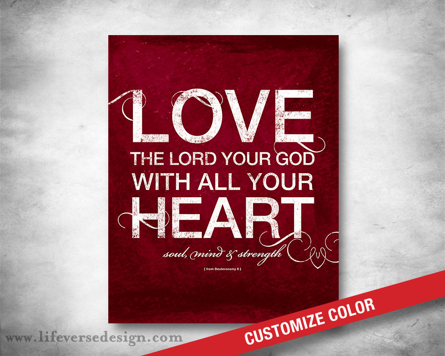 Deuteronomy 6 — LOVE THE LORD