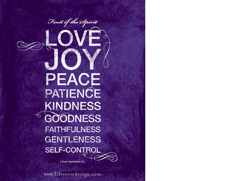 Galatians 5 — FRUIT OF THE SPIRIT {Words} - Image 2