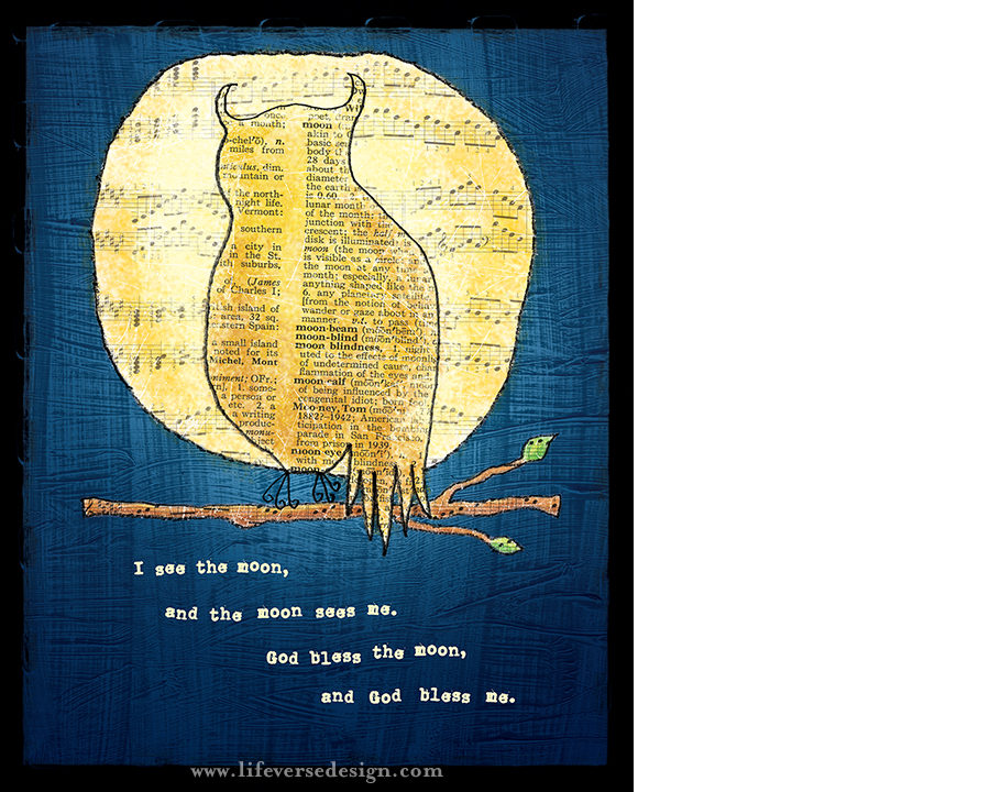 I SEE THE MOON {Collage} - Image 2