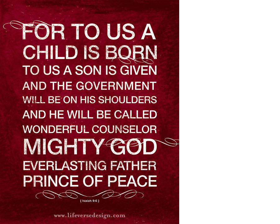 Isaiah 9 — A CHILD IS BORN - Image 2