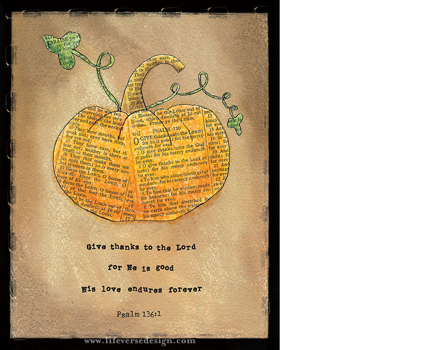 Psalm 136 — GIVE THANKS {Collage} - Image 2