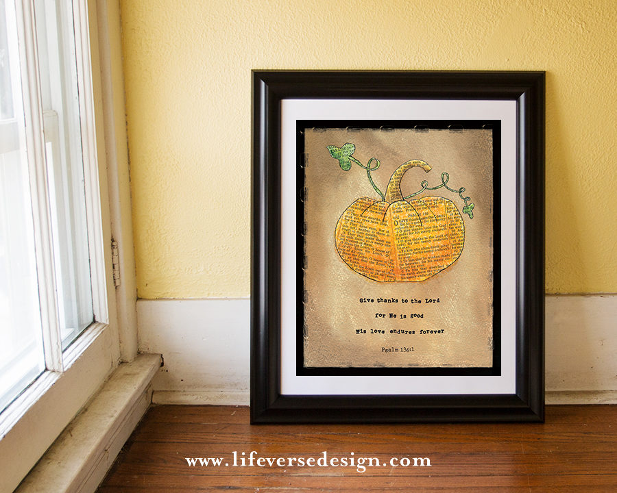 Psalm 136 — GIVE THANKS {Collage} - Image 3