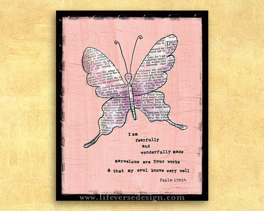 Psalm 139 — WONDERFULLY MADE {for girls}