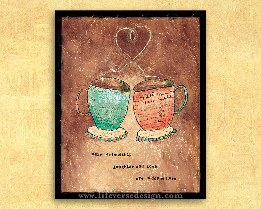 WARM FRIENDSHIP {Collage}