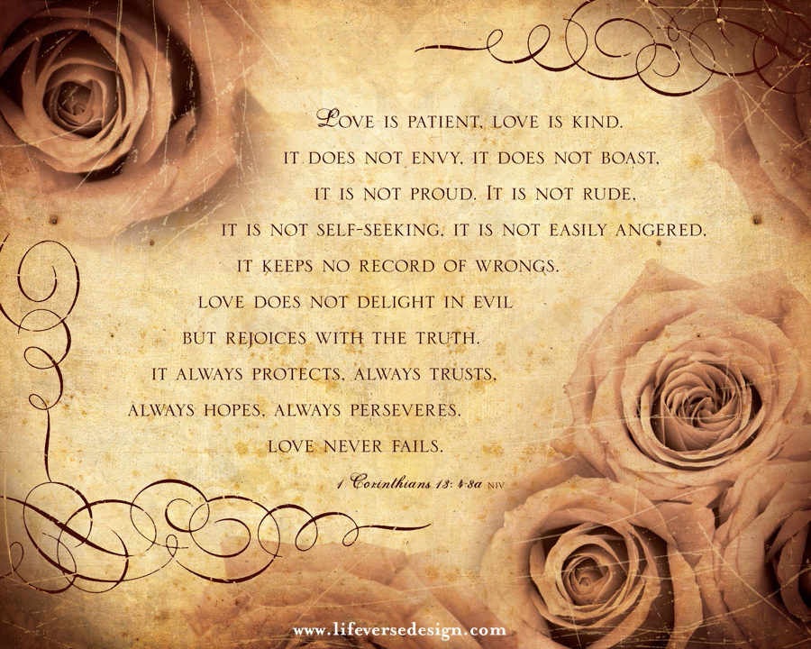 1 Corinthians 13 — LOVE