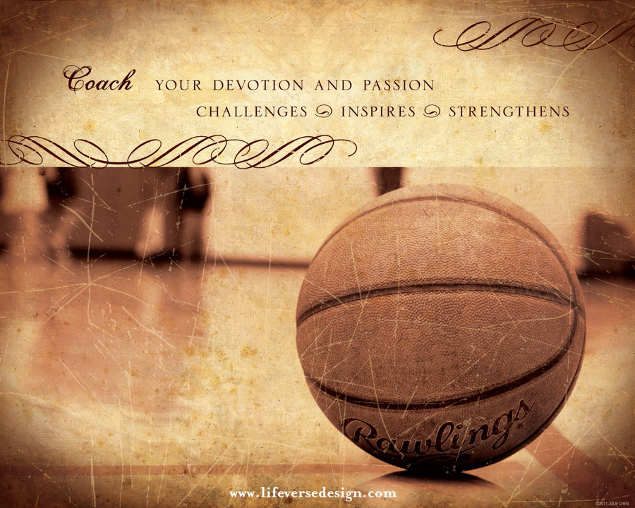 Basketball Coach Gift, Team Thank You Gift | Life Verse Design | Basketball  Coach Artwork, Basketball Coach Motivation, Basketball Quote
