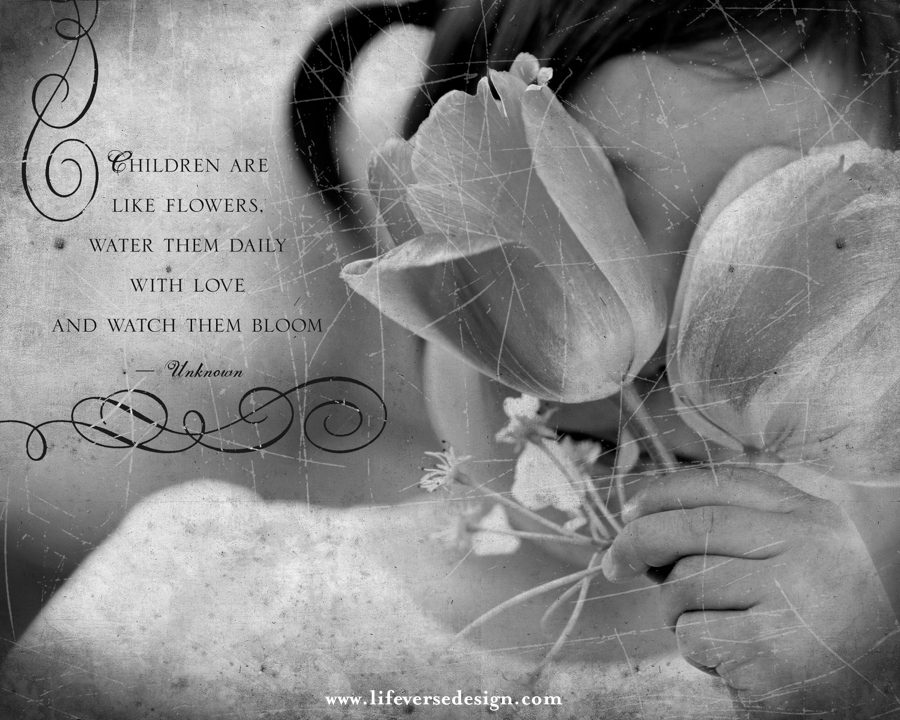 CHILDREN ARE LIKE FLOWERS - Image 2