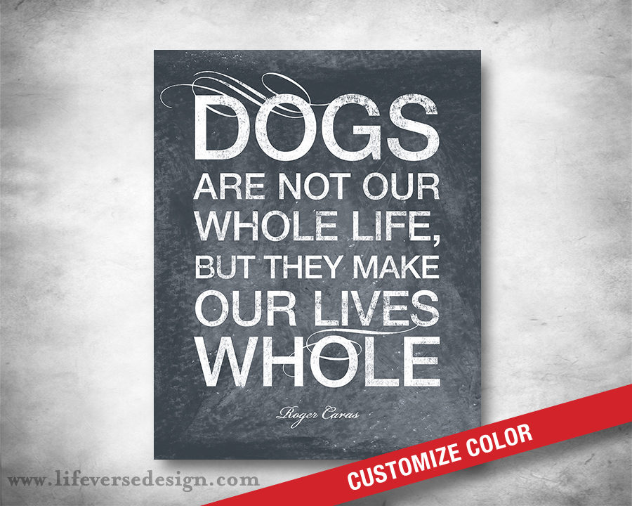 DOG LOVER QUOTE