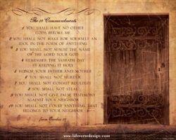 Exodus 20 — THE TEN COMMANDMENTS