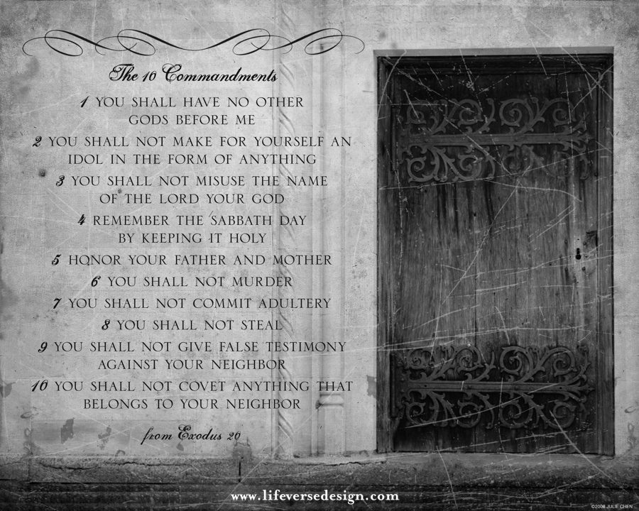 Exodus 20 — THE TEN COMMANDMENTS - Image 2