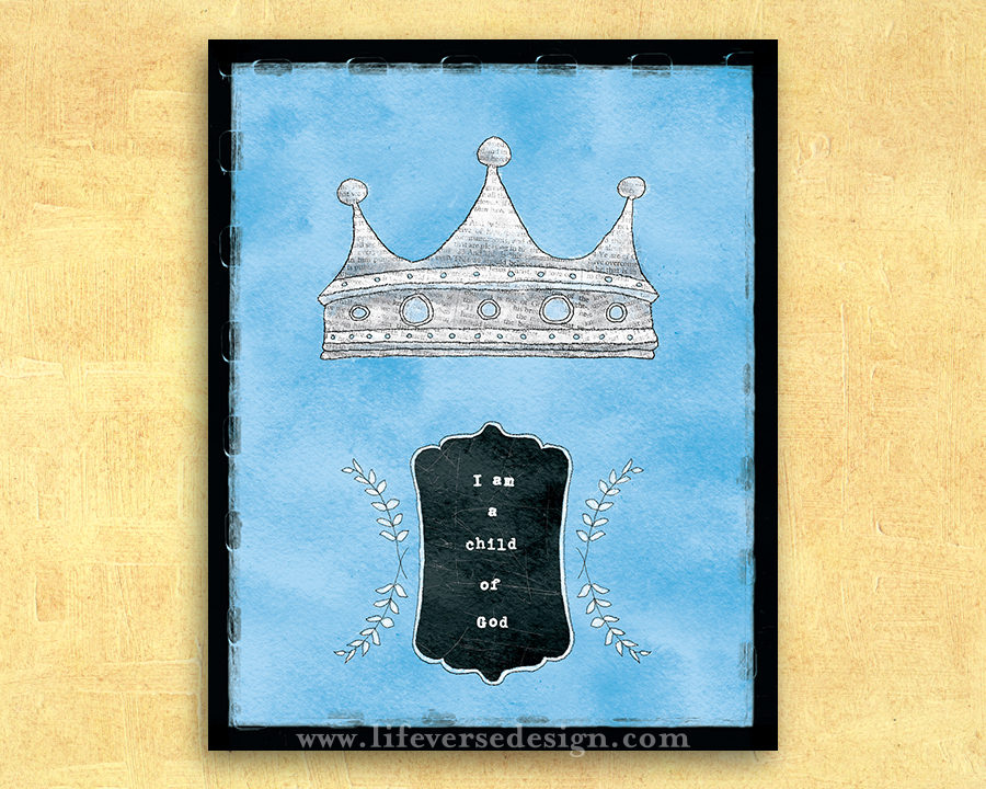 I AM A CHILD OF GOD {for boys}