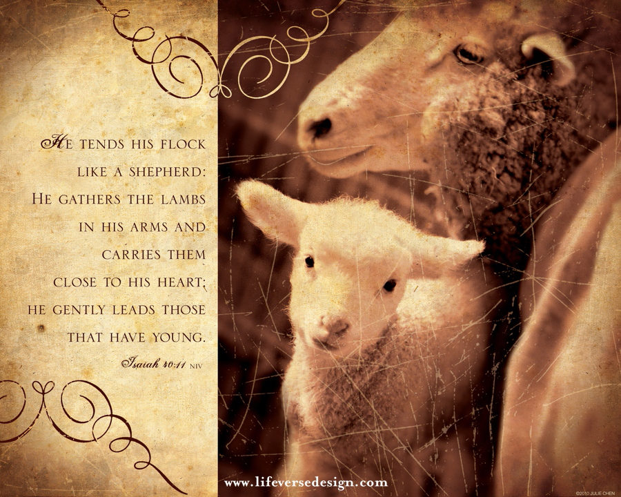 Isaiah 40 — HE GENTLY LEADS