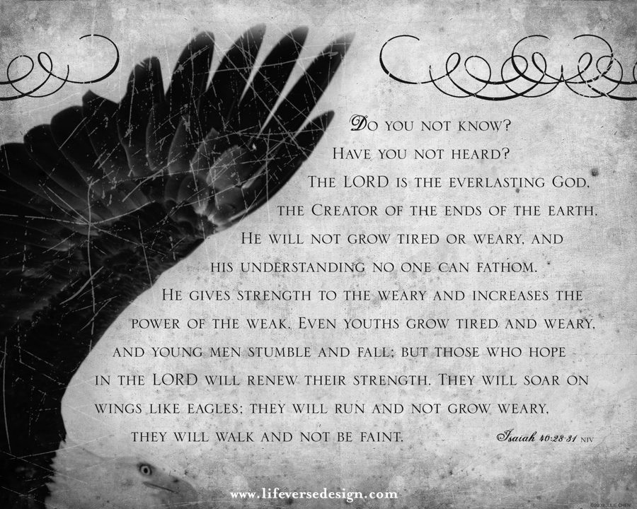 Isaiah 40 — WINGS OF EAGLES - Image 2