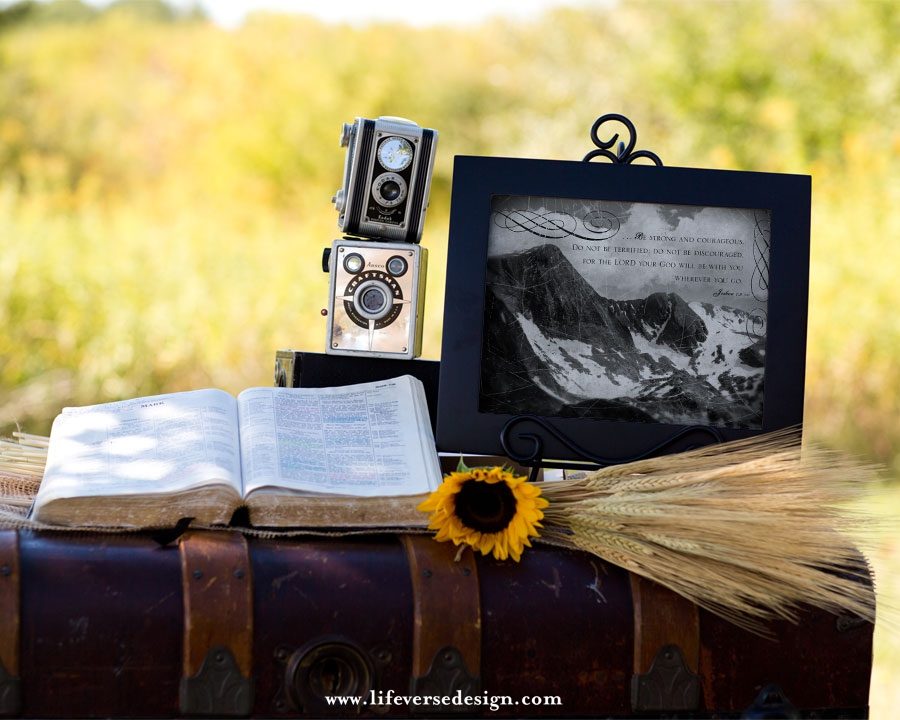 Joshua 1 — BE STRONG AND COURAGEOUS {Vintage} - Image 4