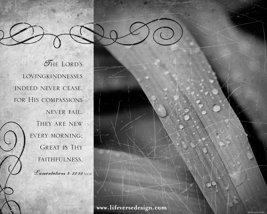Lamentations 3 — GREAT IS THY FAITHFULNESS - Image 2