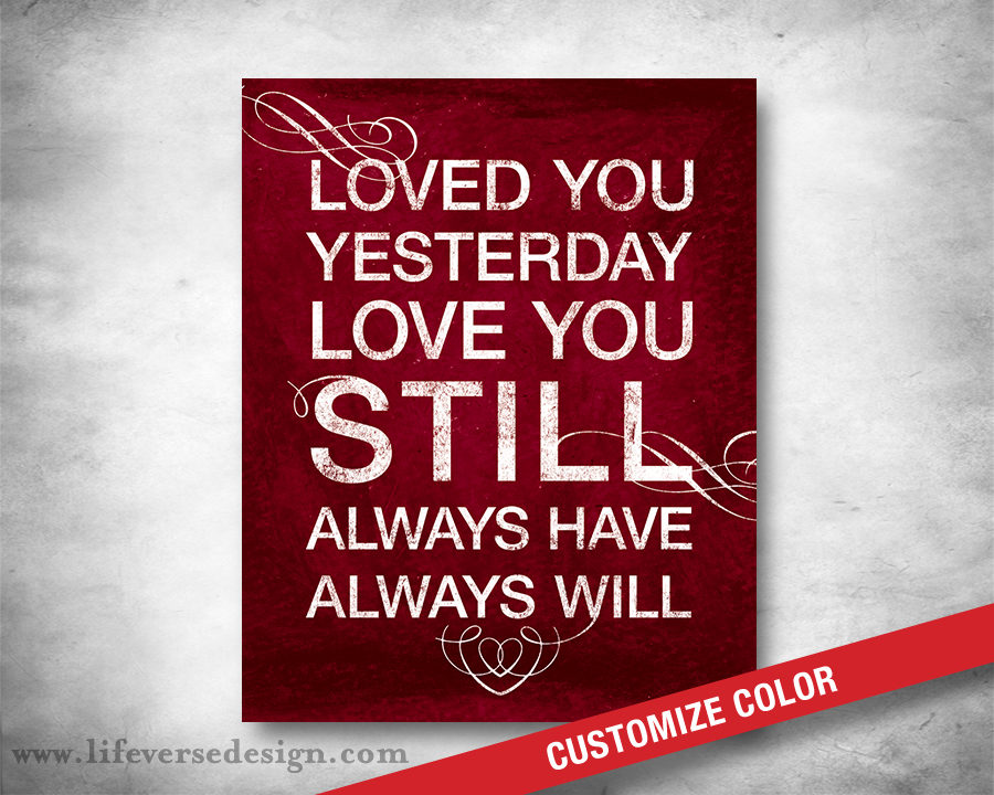LOVE YOU STILL