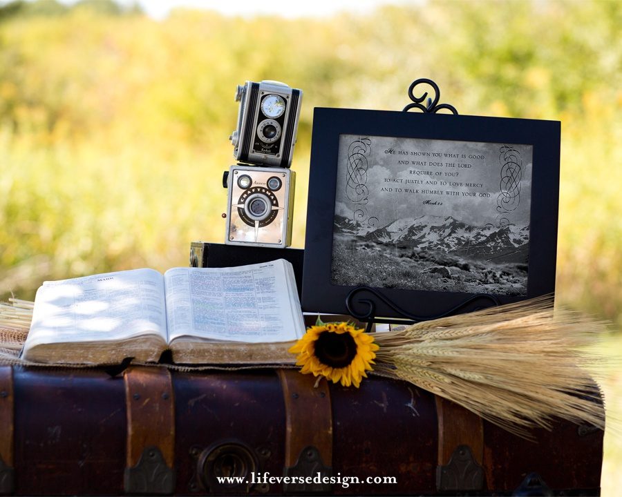 Micah 6 — DO JUSTICE LOVE MERCY {Vintage} - Image 4