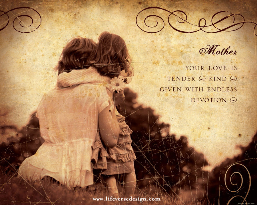 MOTHER KEEPSAKE {little girl}