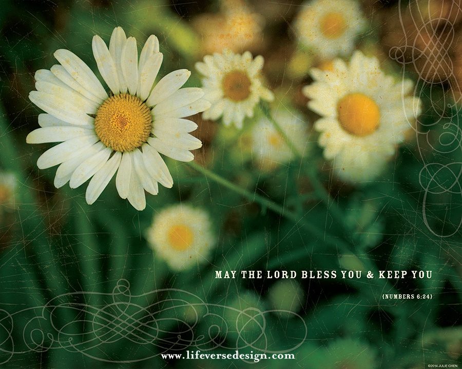 Numbers 6 — THE LORD BLESS  YOU {Color}