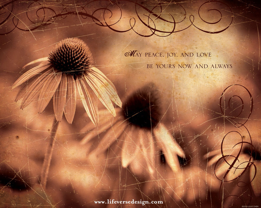PEACE JOY LOVE