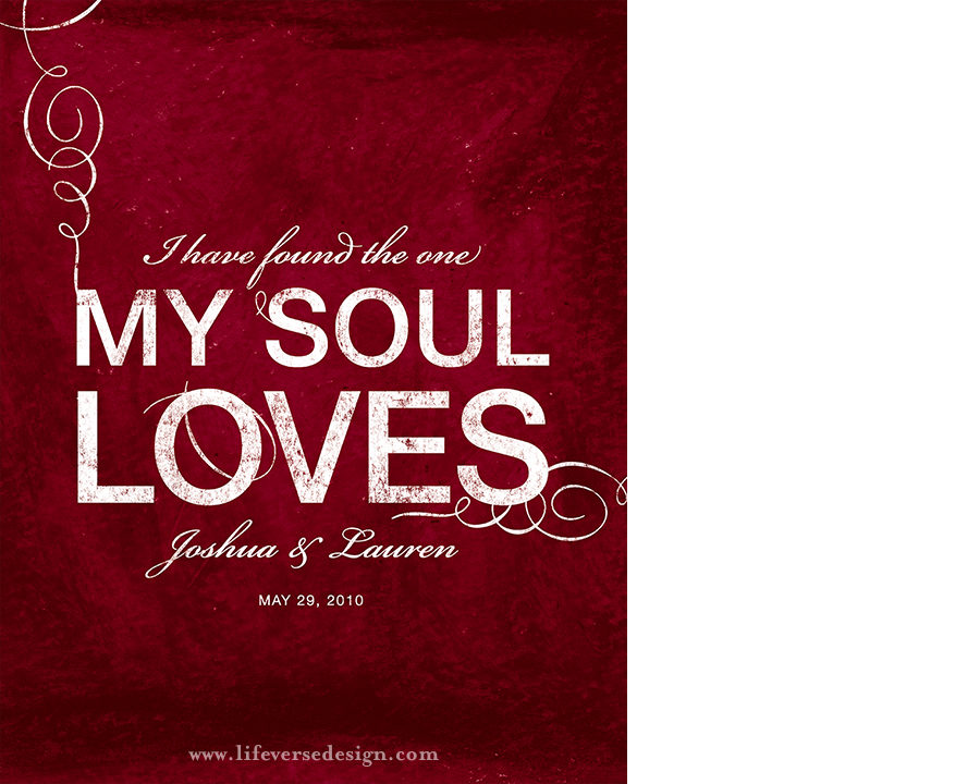 PERSONALIZED MY SOUL LOVES - Image 2