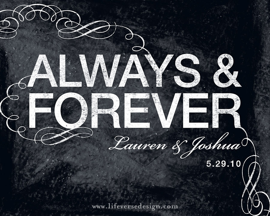 PERSONALIZED ALWAYS AND FOREVER - Image 2