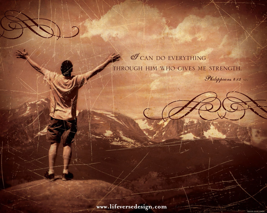Philippians 4 — DO ALL THINGS {Vintage}