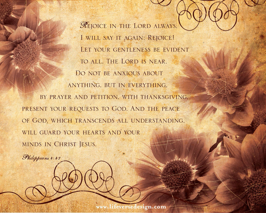 Philippians 4 — REJOICE