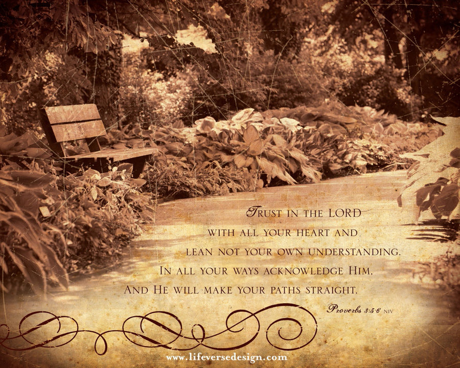 Proverbs 03 — TRUST IN THE LORD {Vintage}