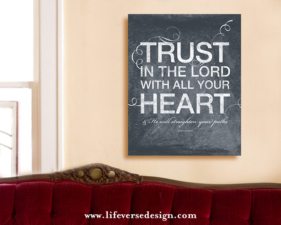 Proverbs 3 — TRUST IN THE LORD {Words} - Image 3