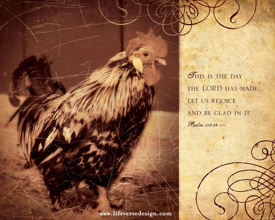 Psalm 118 — THIS IS THE DAY {Vintage}
