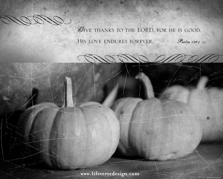 Psalm 136 — GIVE THANKS {Vintage} - Image 2