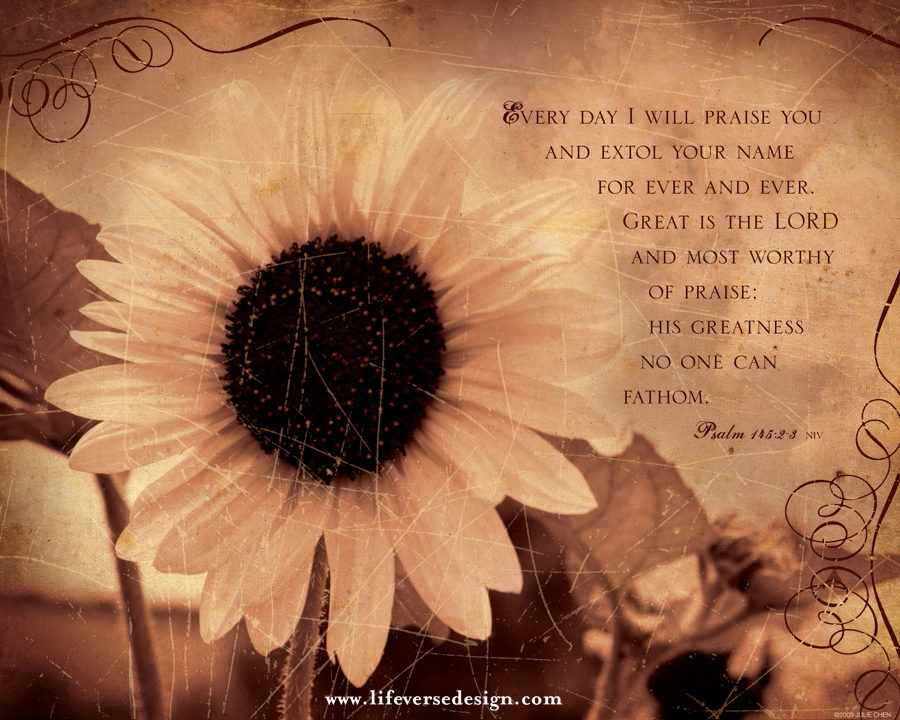 Psalm 145 — EVERY DAY I PRAISE