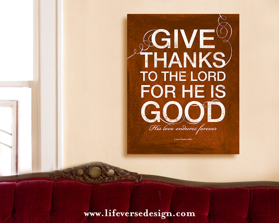 Psalm 106 — GIVE THANKS {Words} - Image 3