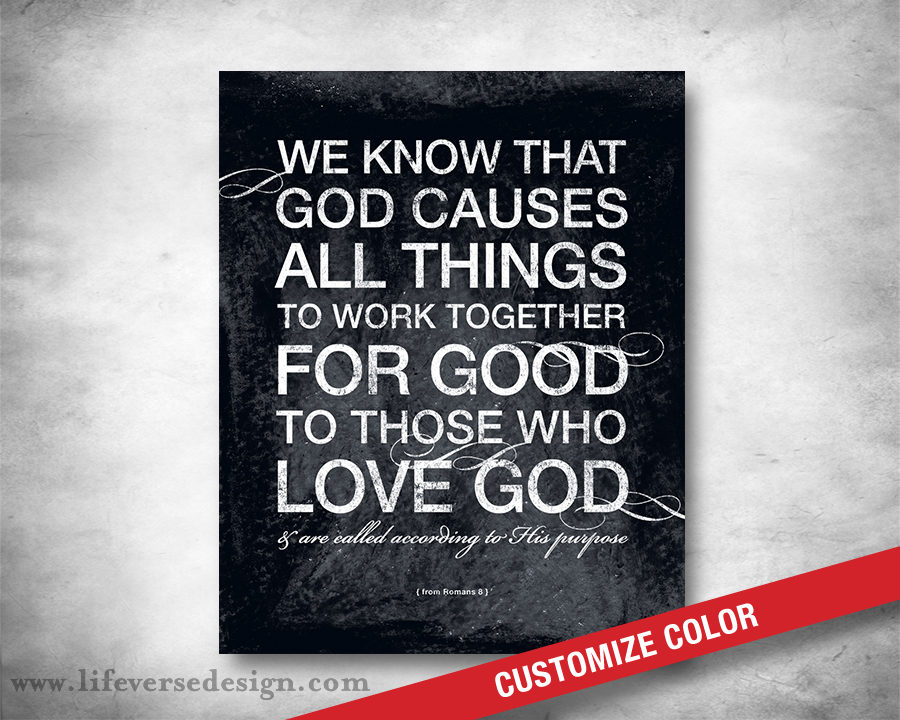 Romans 8 — ALL THINGS