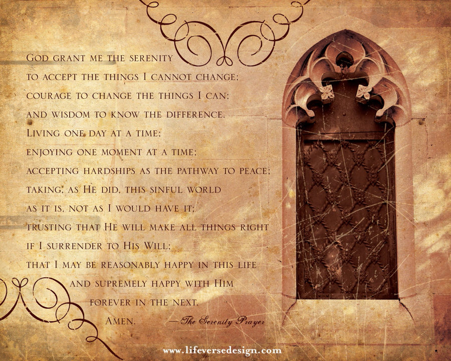 SERENITY PRAYER {Vintage}