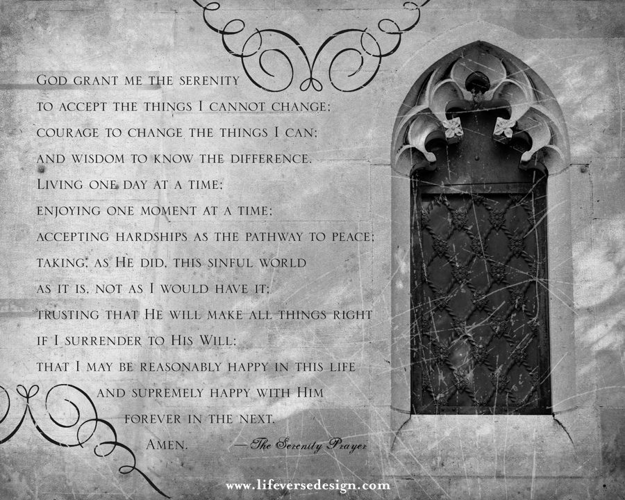 SERENITY PRAYER {Vintage} - Image 2