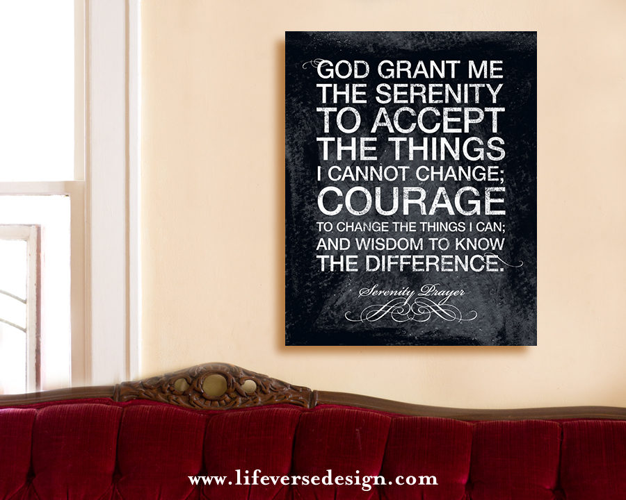 SERENITY PRAYER {Words} - Image 3