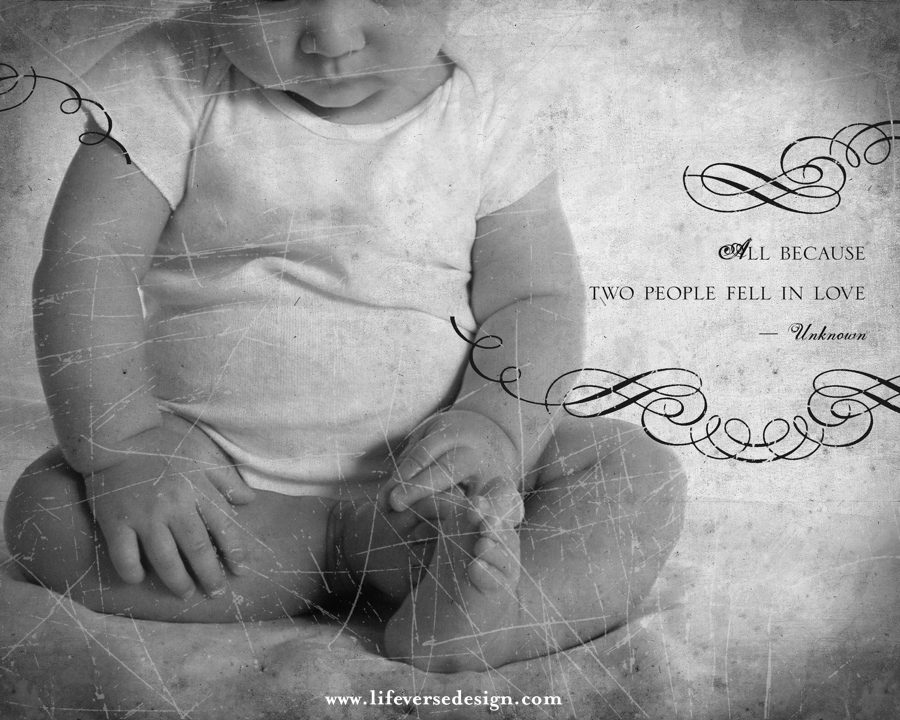 2 PEOPLE FELL IN LOVE {Vintage} - Image 2