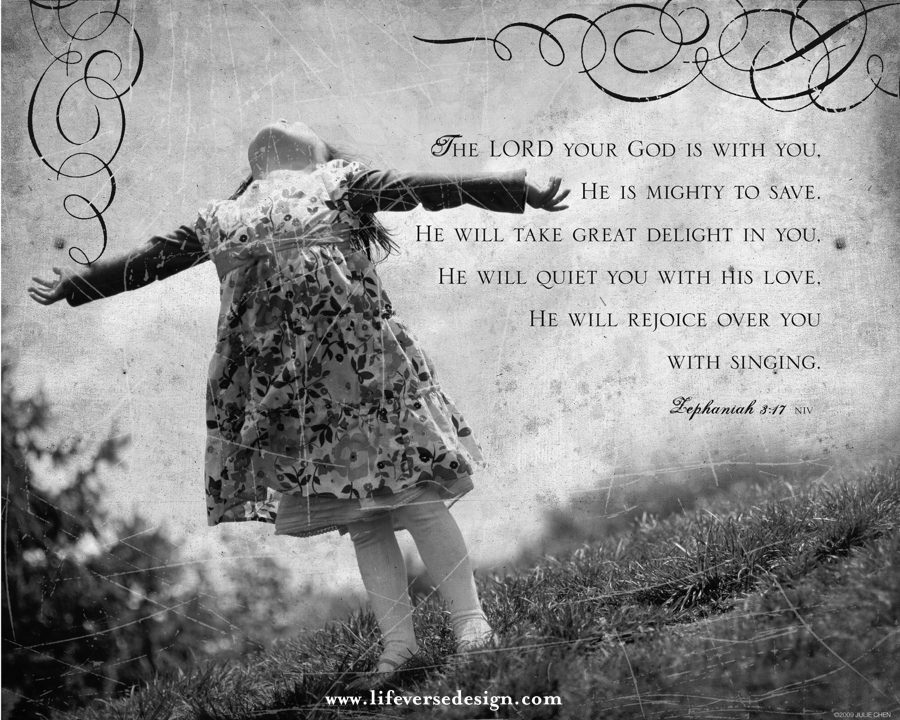 Zephaniah 3 — REJOICE OVER YOU {Vintage} - Image 2