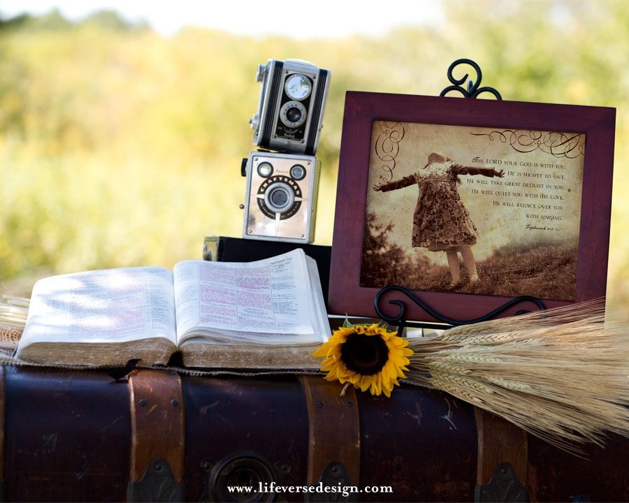Zephaniah 3 — REJOICE OVER YOU {Vintage} - Image 3