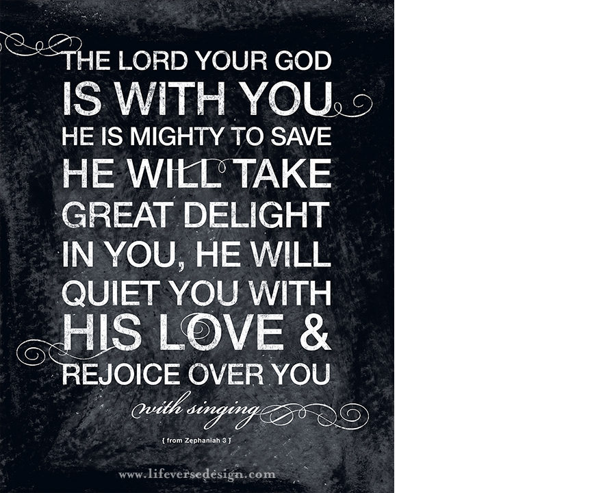 Zephaniah 3 — REJOICE OVER YOU {Words} - Image 2