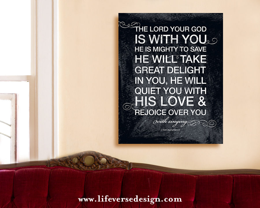Zephaniah 3 — REJOICE OVER YOU {Words} - Image 3
