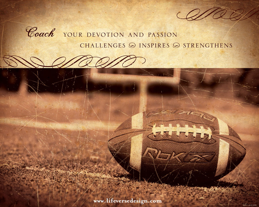 FOOTBALL COACH GIFT